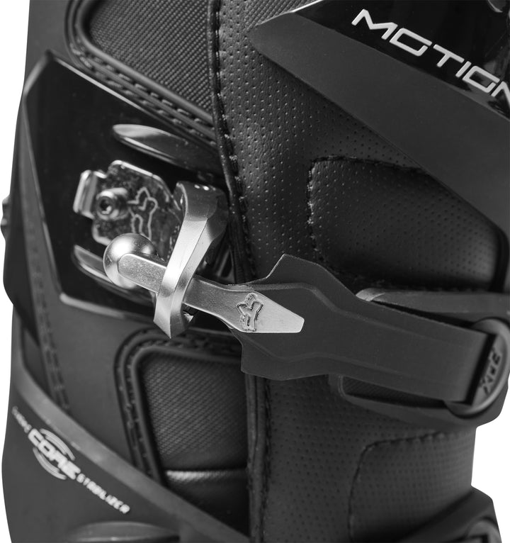 Fox Motion MX Boots Black