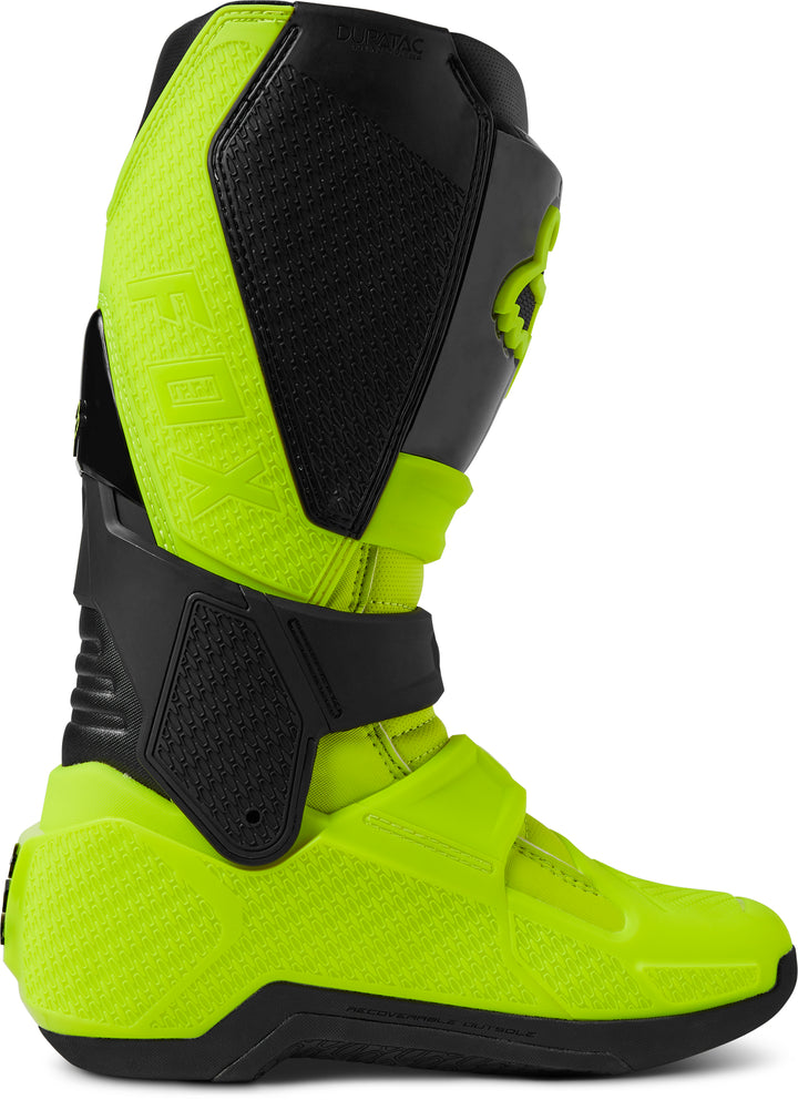 Fox Motion MX Boots Flo Yellow