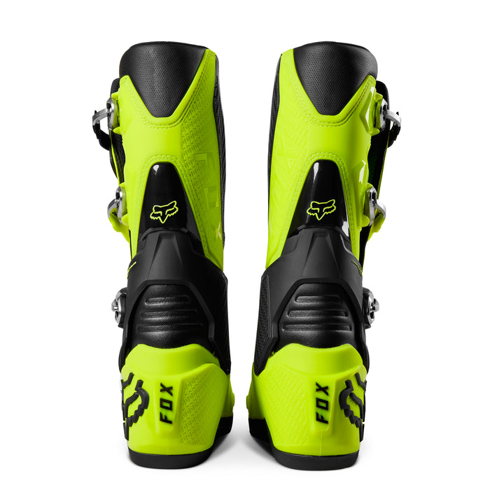 Fox Motion MX Boots Flo Yellow