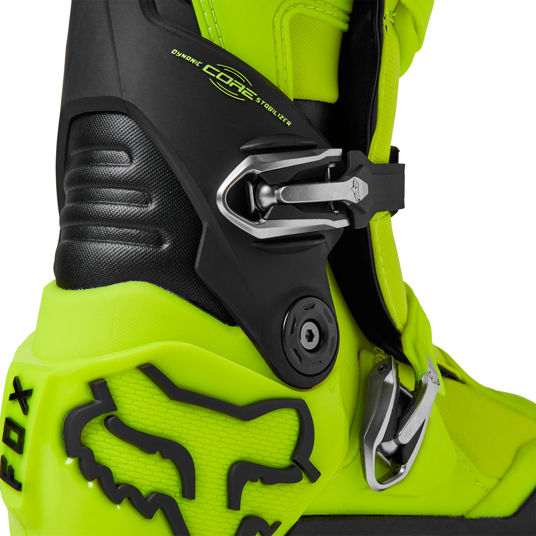 Fox Motion MX Boots Flo Yellow