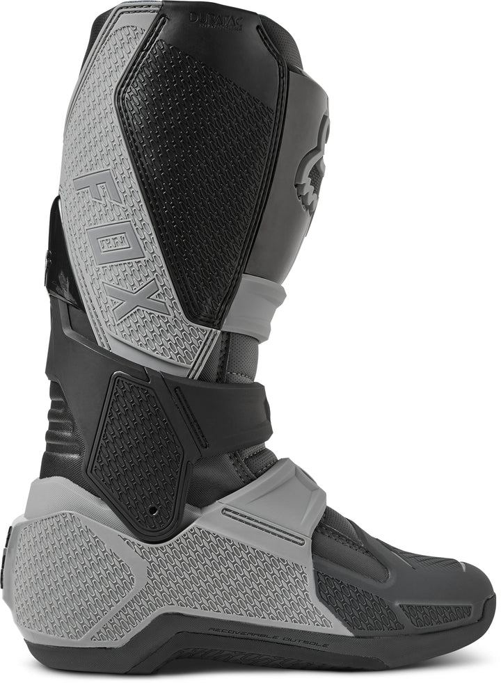 Fox Motion MX Boots Black Grey