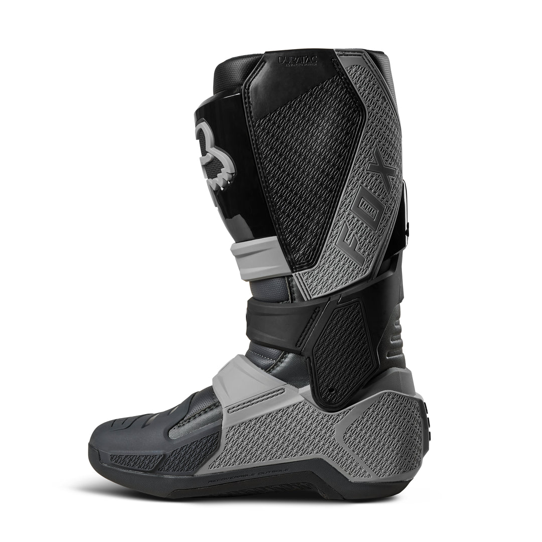 Fox Motion MX Boots Black Grey