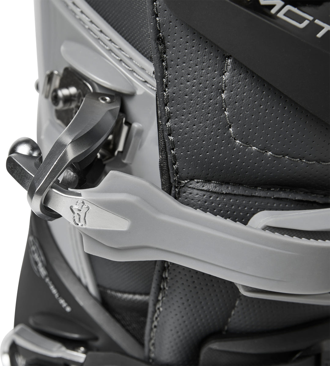 Fox Motion MX Boots Black Grey