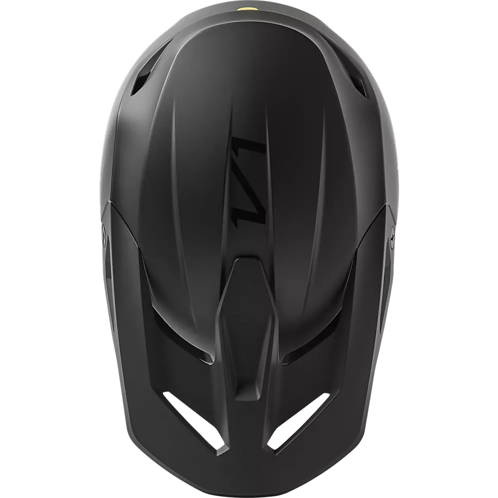 2023 FOX YOUTH V1 MATTE BLACK HELMET BLACK