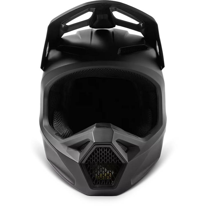 2023 FOX YOUTH V1 MATTE BLACK HELMET BLACK