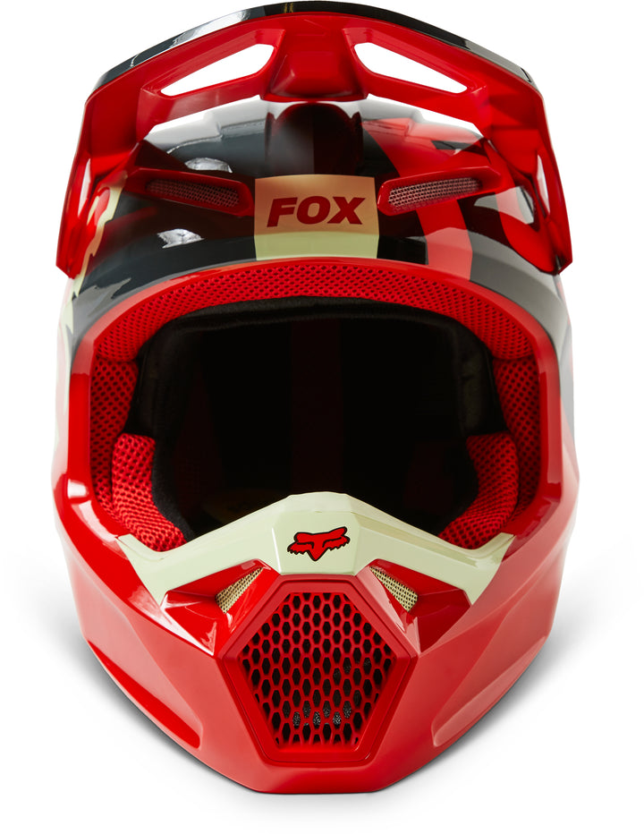 2023 Fox V1 XPOZR RED Motocross Helmet