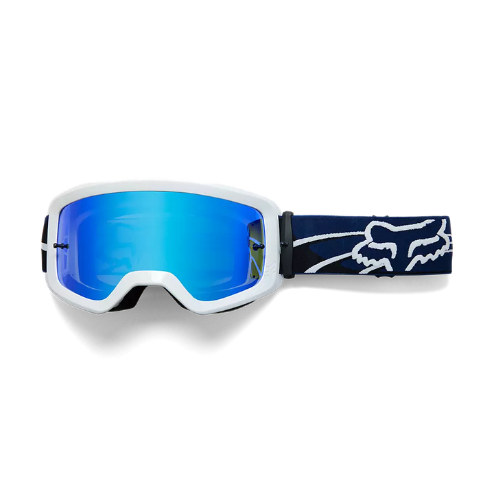 Special Edition GOAT Strafer Ricky Carmichael Fox Main Goggle Navy Blue - Mirror Lens