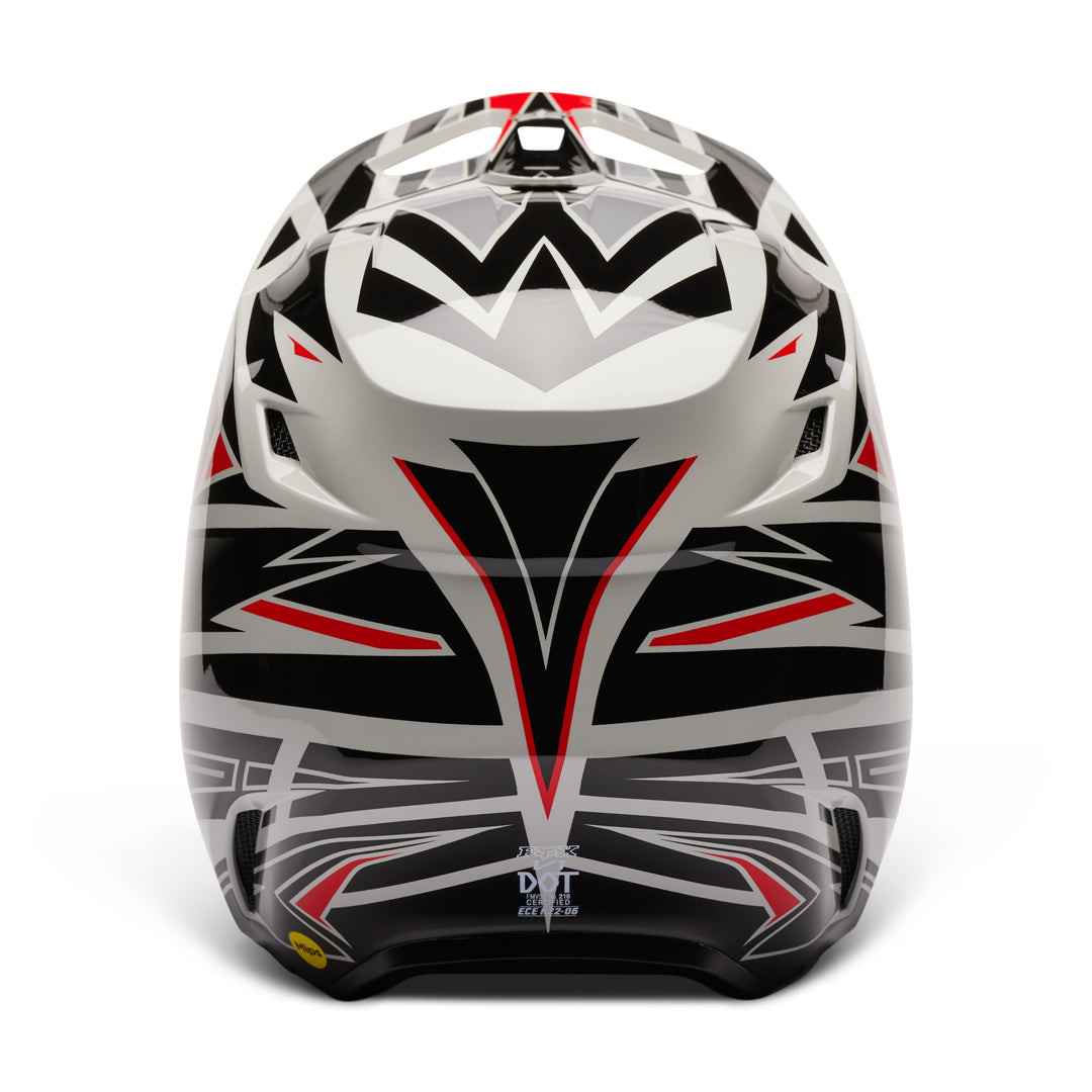 FOX SPECIAL EDITION STRAFER RICKY CARMICHAEL V1 HELMET BLACK