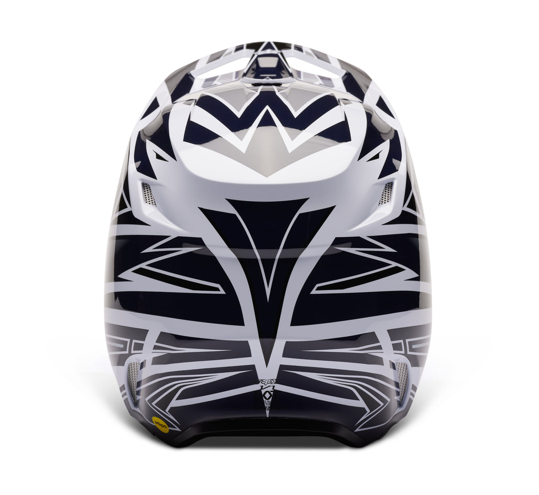 FOX SPECIAL EDITION STRAFER RICKY CARMICHAEL V1 HELMET BLUE