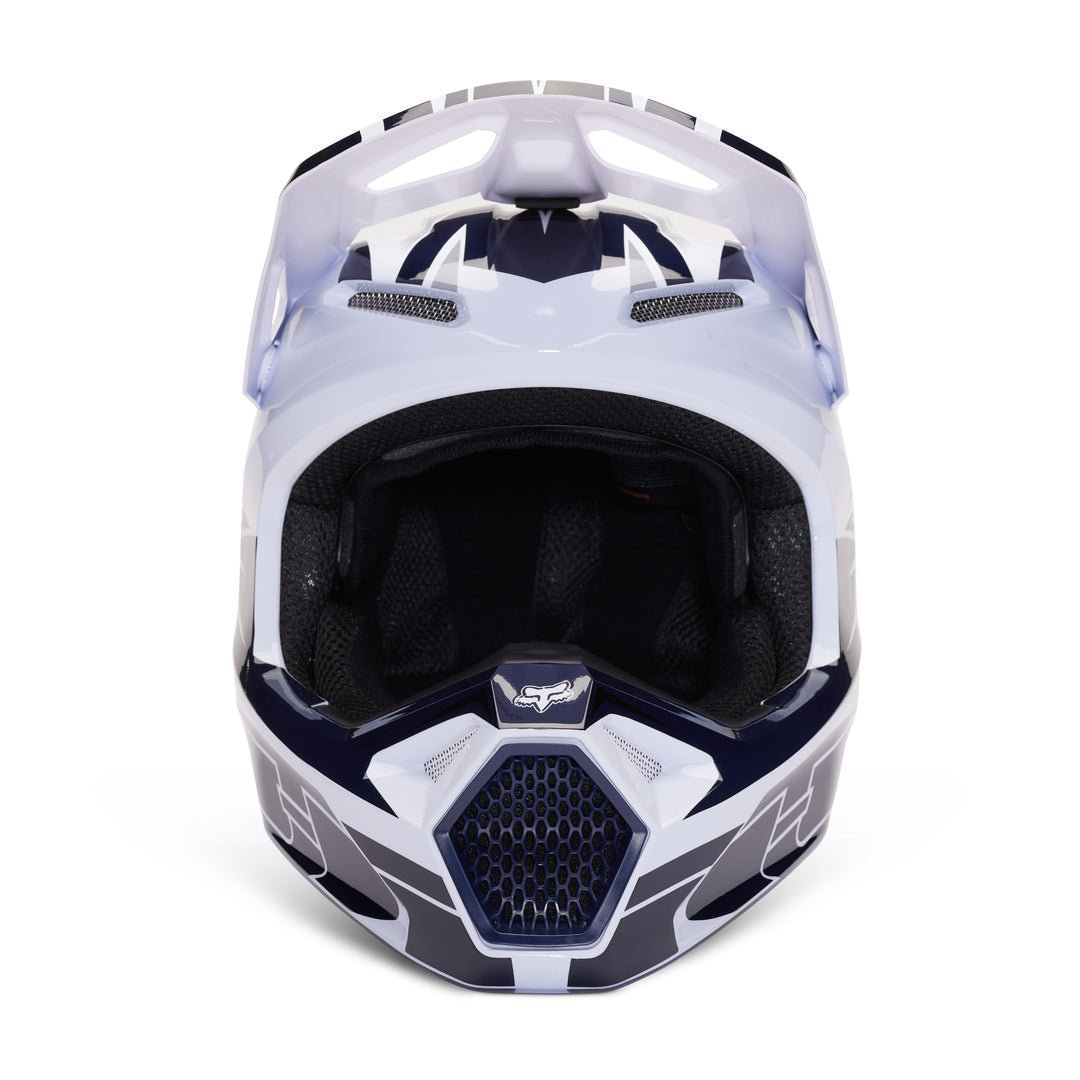 FOX SPECIAL EDITION STRAFER RICKY CARMICHAEL V1 HELMET BLUE