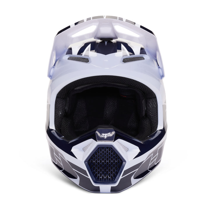 FOX SPECIAL EDITION STRAFER RICKY CARMICHAEL V1 HELMET BLUE