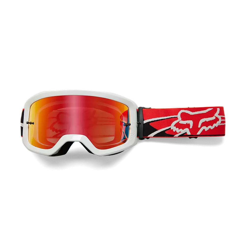 Special Edition GOAT Strafer Ricky Carmichael Fox Main Goggle Red - Mirror Lens