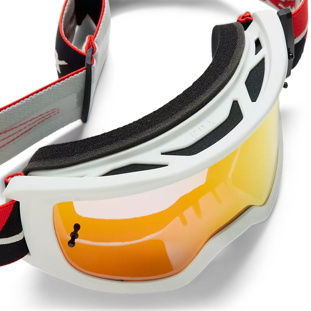 Special Edition GOAT Strafer Ricky Carmichael Fox Main Goggle Red - Mirror Lens