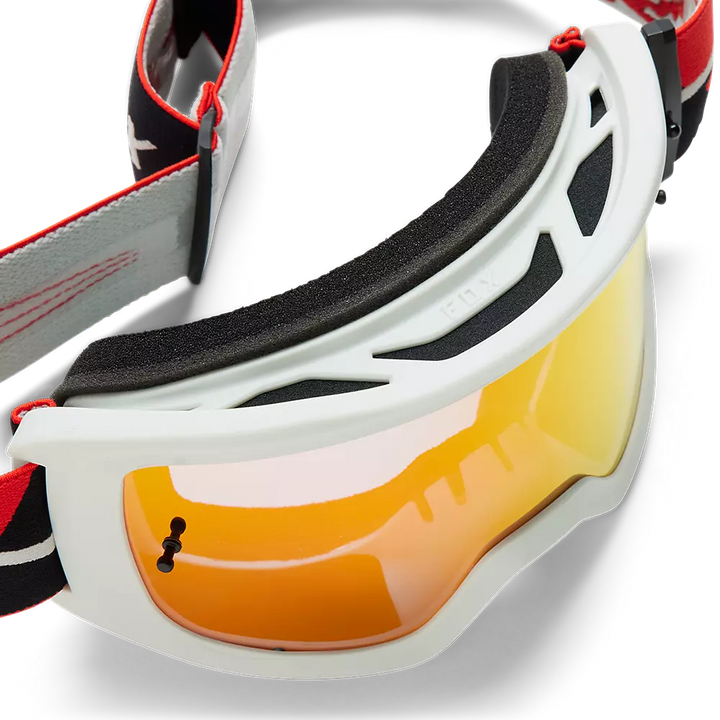 Special Edition GOAT Strafer Ricky Carmichael Fox Main Goggle Red - Mirror Lens