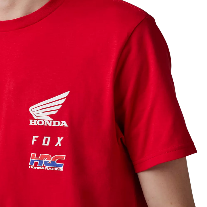 Fox X Honda Premium Tee Red