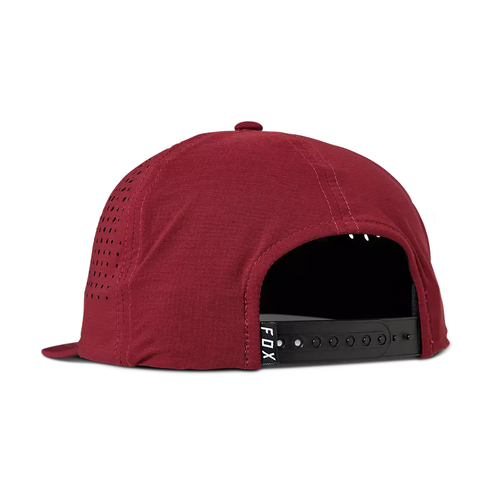 Fox Shield Tech Red Snapback Hat