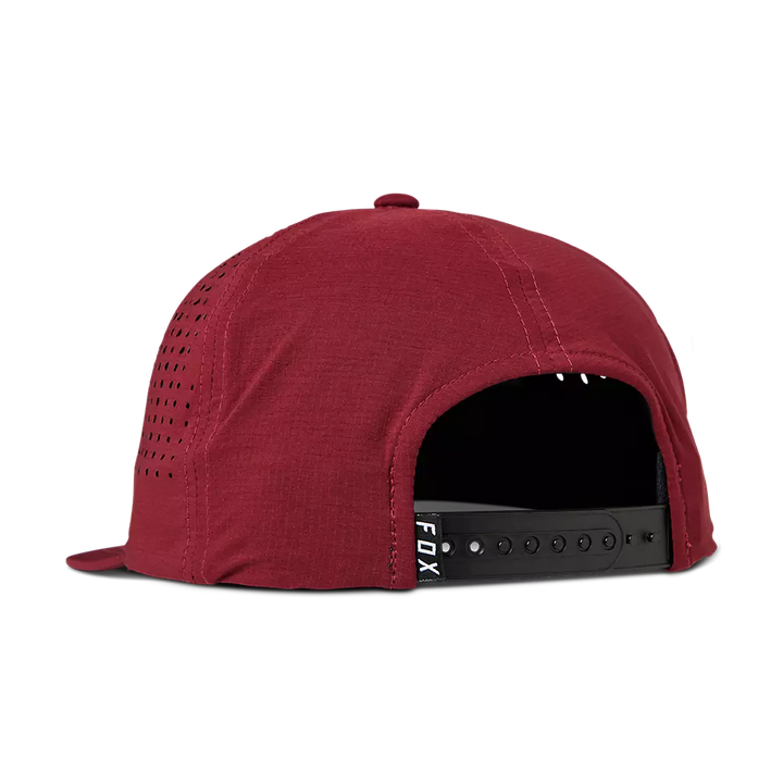 Fox Shield Tech Red Snapback Hat