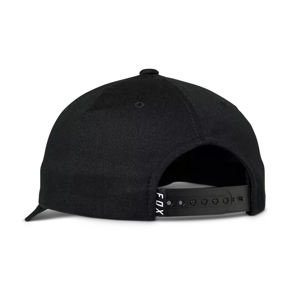 Fox Youth Shield 110 Snapback Hat Black