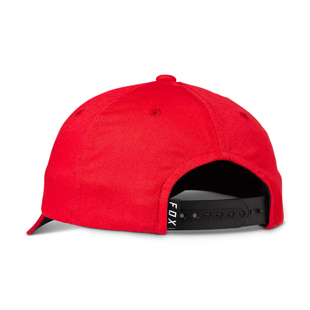 Fox Youth Shield 110 Snapback Hat Red