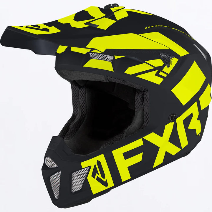 2023 FXR Clutch EVO LE Helmet Black Flo Yellow