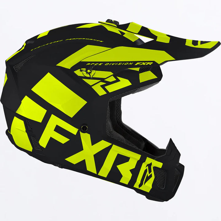 2023 FXR Clutch EVO LE Helmet Black Flo Yellow