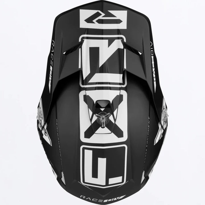 2023 FXR Clutch EVO Helmet Black White