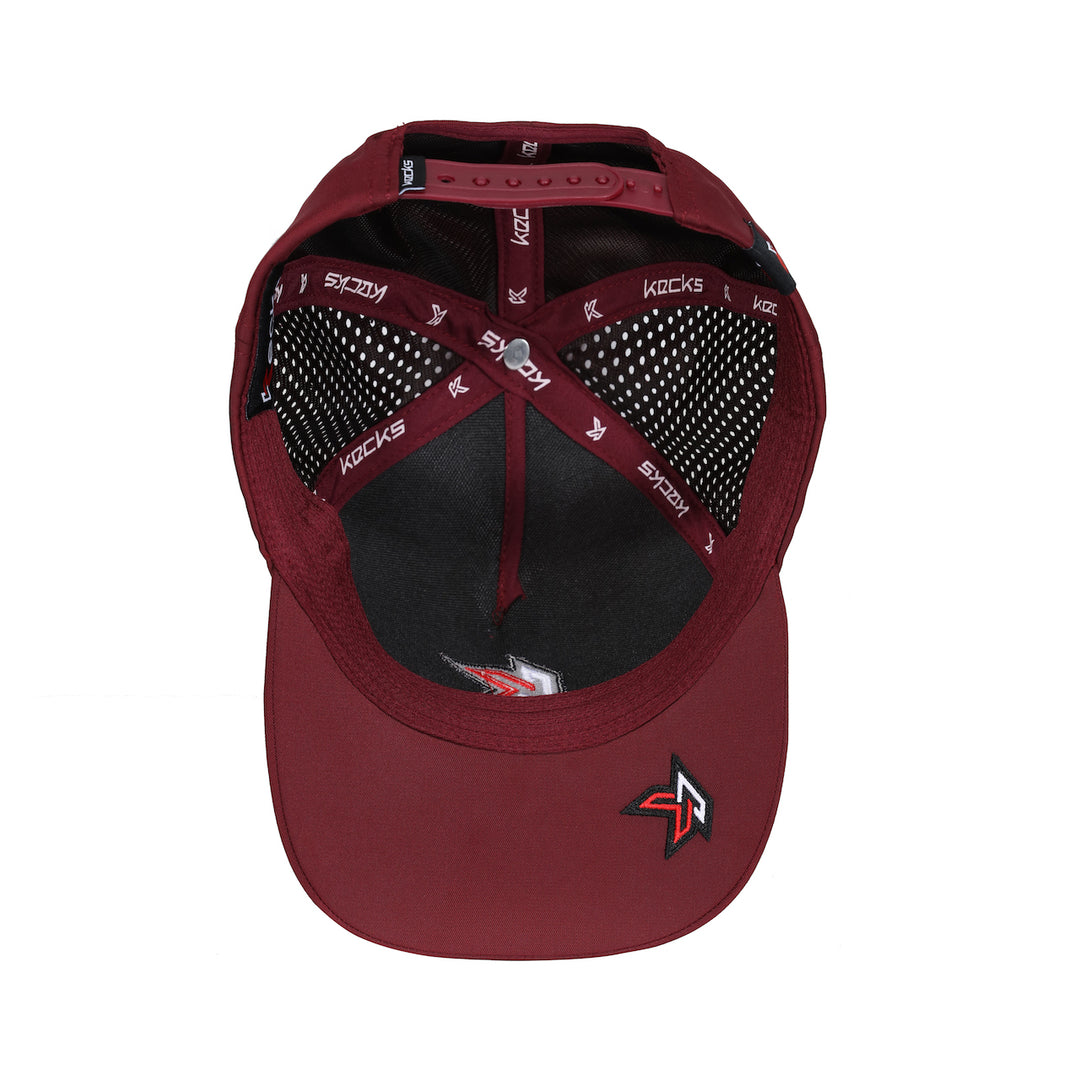 Kecks K Icon Cap Burgandy Red