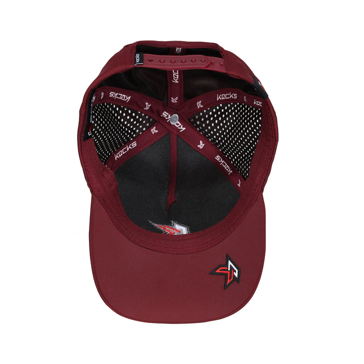 Kecks K Icon Cap Burgandy Red