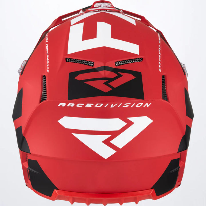 2022 FXR Clutch EVO LE Helmet Red White Black