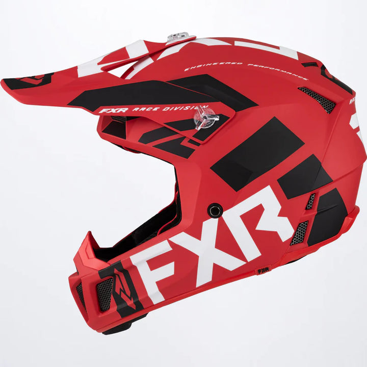 2022 FXR Clutch EVO LE Helmet Red White Black