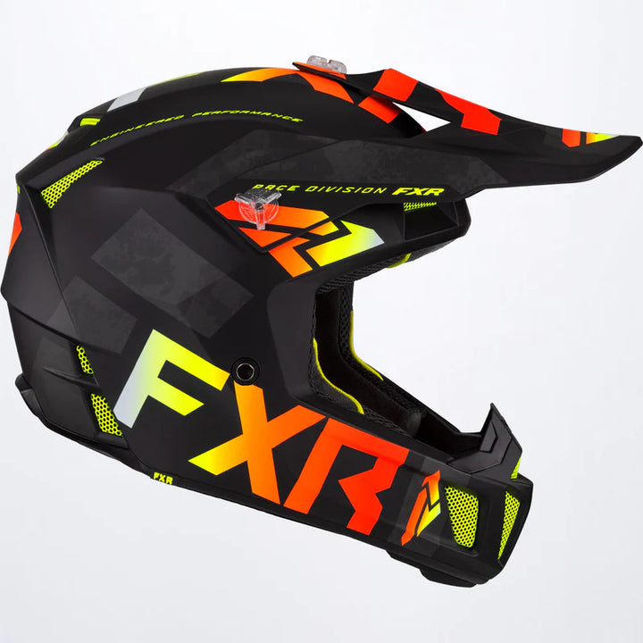 2022 FXR Clutch EVO LE Helmet Black Orange