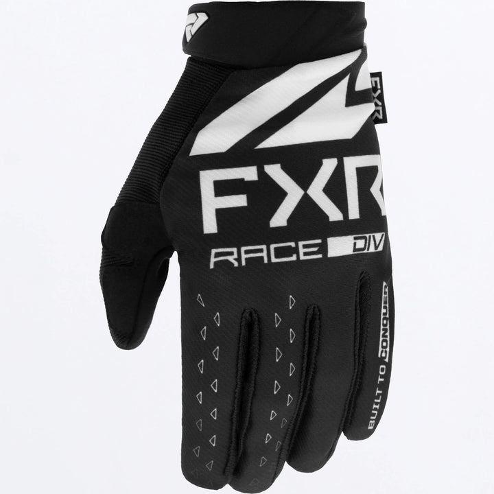 FXR REFLEX MX GLOVE BLACK WHITE