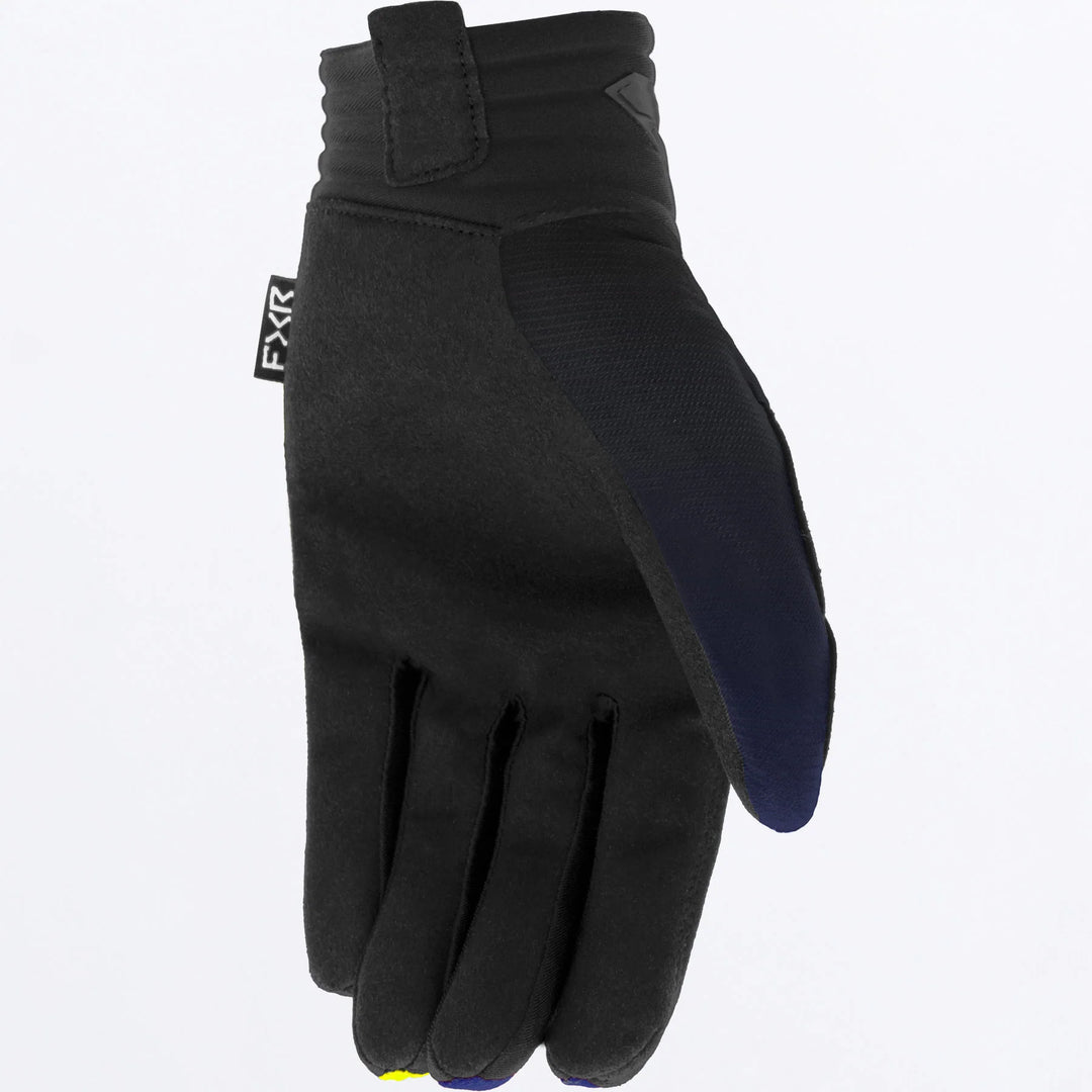 FXR PRIME MX GLOVE MIDNIGHT BLUE FLO YELLOW