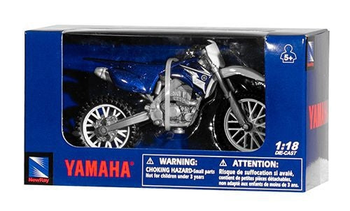 Yamaha YZF 1:18 SCALE DIECAST MX MODEL BIKE