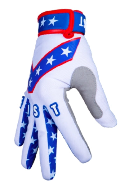 Fist Evel Knievel White Gloves - Youth