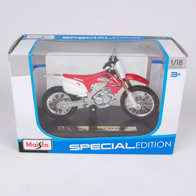 Honda CRF 450 1:18 SCALE DIECAST MX MODEL BIKE