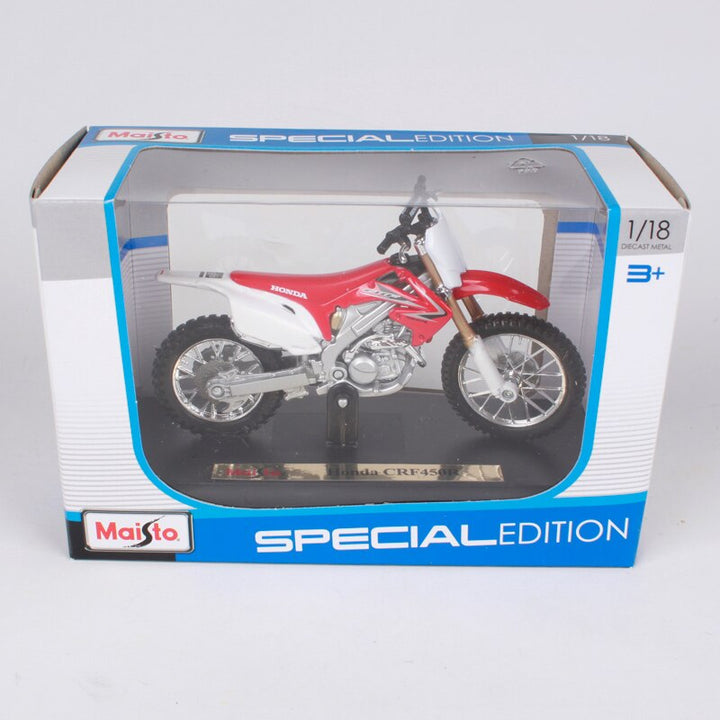 Honda CRF 450 1:18 SCALE DIECAST MX MODEL BIKE