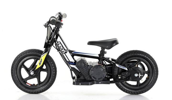 Revvi 12" White Kids Electric Balance Bike