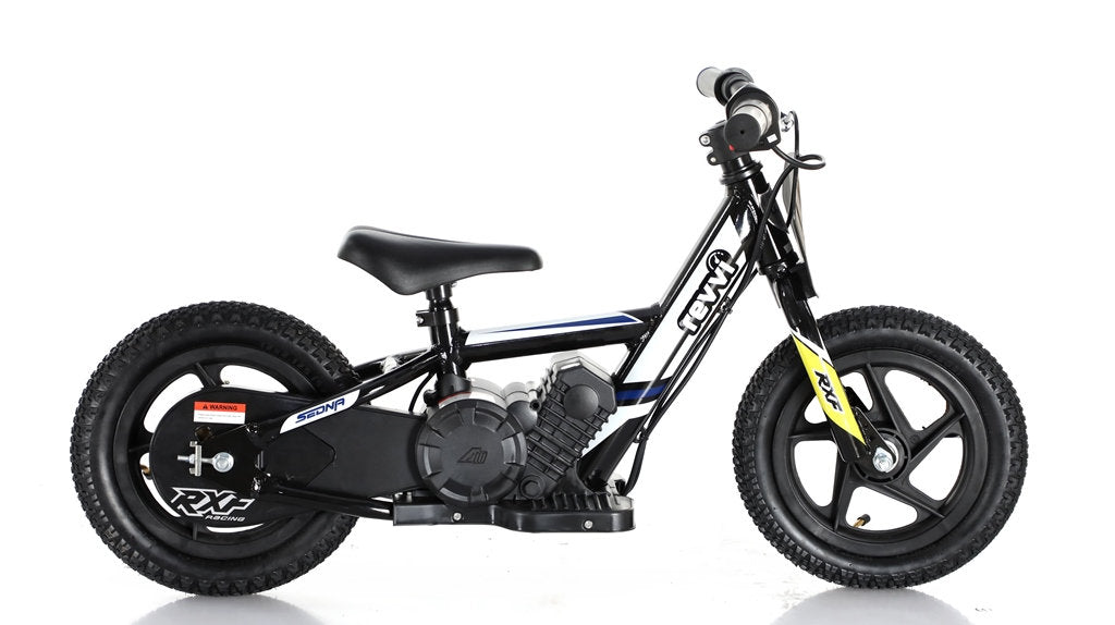 Revvi 12" White Kids Electric Balance Bike