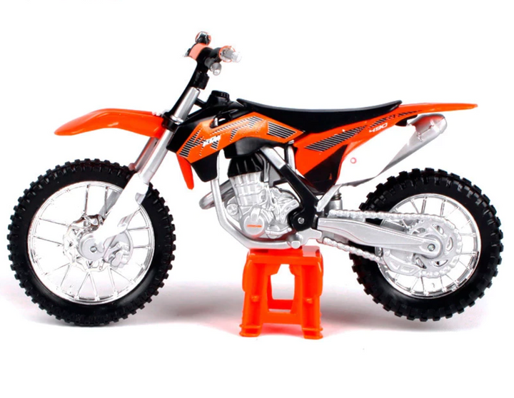 KTM SXF 450 1:18 SCALE DIECAST MX MODEL BIKE