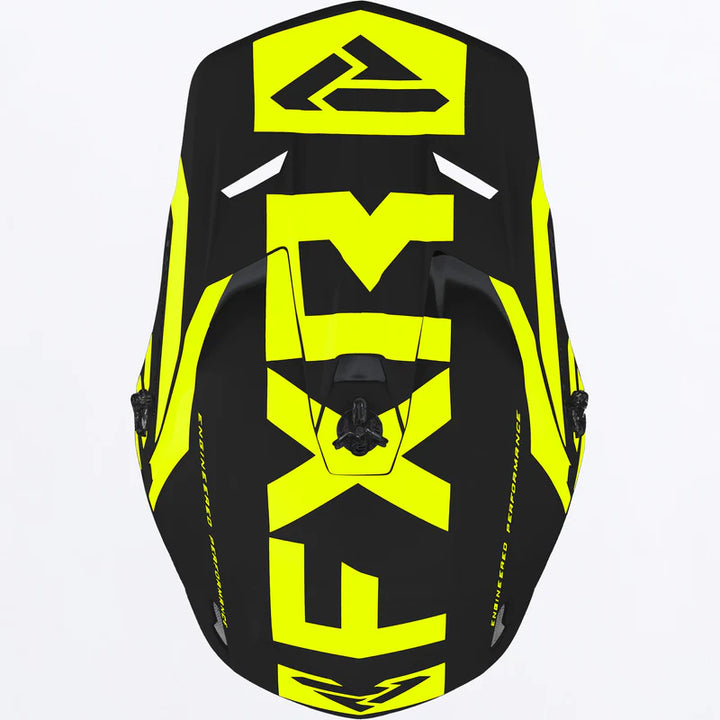 2023 FXR Clutch EVO LE Helmet Black Flo Yellow