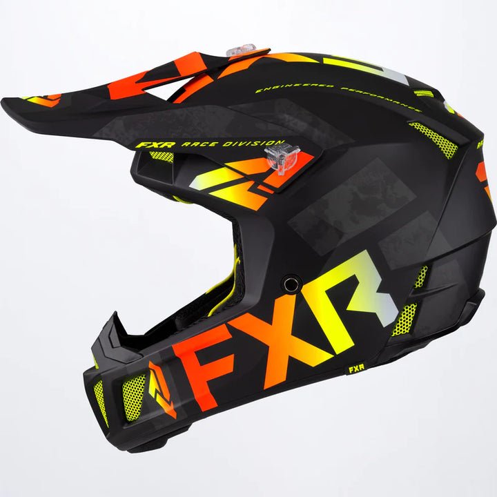 2022 FXR Clutch EVO LE Helmet Black Orange