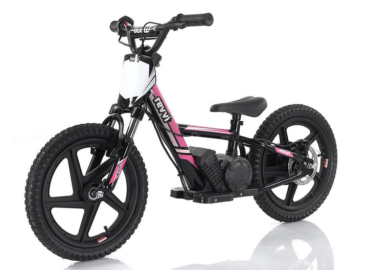 Revvi 16" PLUS Pink Kids Electric Balance Bike