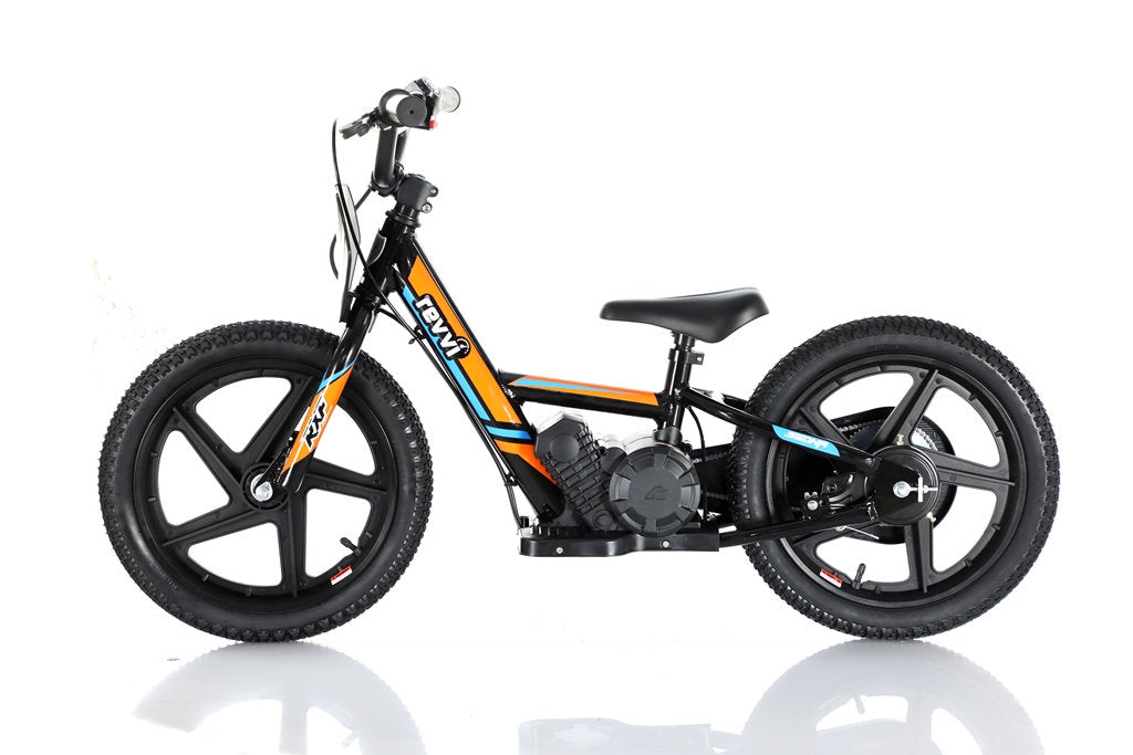 Revvi 16" Orange Kids Electric Balance Bike - Collection from store only