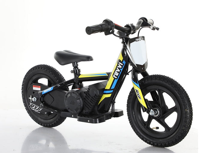 Revvi 12" Yellow Kids Electric Balance Bike