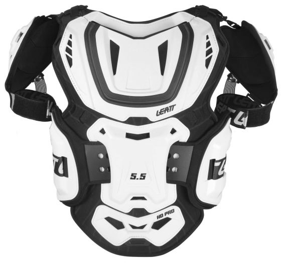 LEATT CHEST PROTECTOR 5.5 PRO HD WHITE