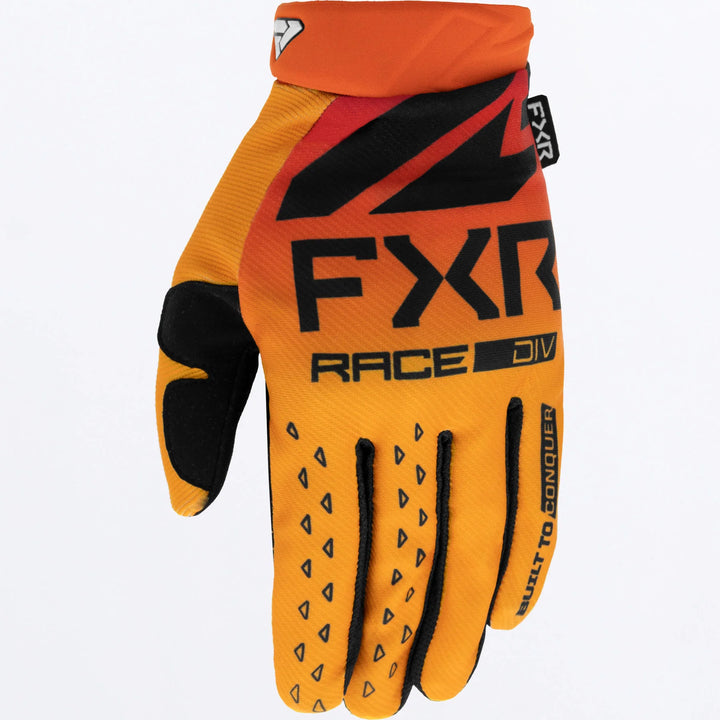 FXR REFLEX MX GLOVE TEQUILLA SUNRISE ORANGE