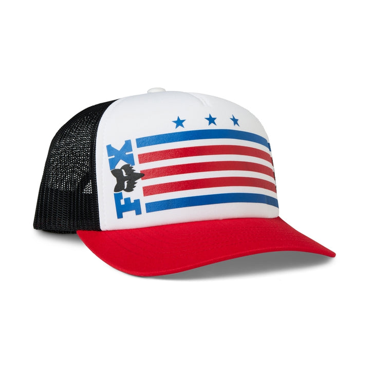 Fox Unity Mesh Red Snapback Hat