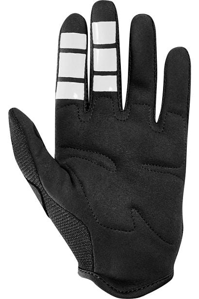 Fox 2023 Kids Dirtpaw Glove Black White