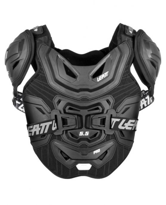 LEATT CHEST PROTECTOR 5.5 PRO BLACK